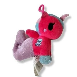 Tokidoki octavia octopus plush keychain clip mermicorno